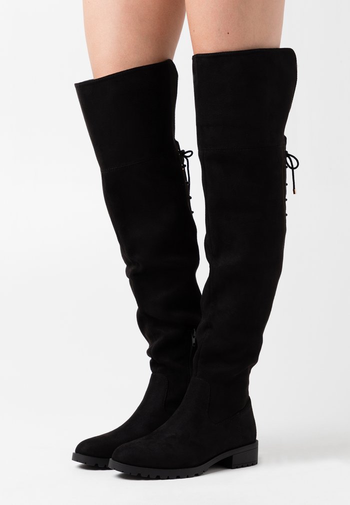 Bottes Anna Field Over the knee Noir Femme | UPS-1530513